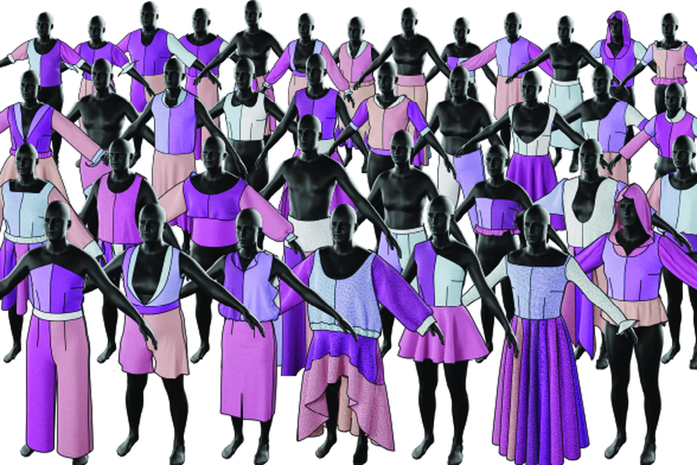 GarmentCodeData: A Dataset of 3D Made-to-Measure Garments With Sewing Patterns